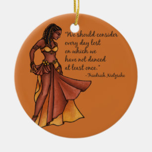 Adorno De Cerámica Danza diaria