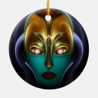 Adorno De Cerámica Daria Cyborg Queen