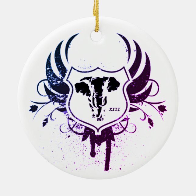 Adorno De Cerámica Daryl Ornament (Atrás)