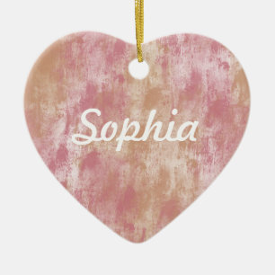 Adorno De Cerámica Daydream Pink