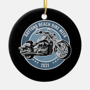 Adorno De Cerámica Daytona Beach Bike Week 2021