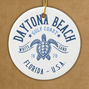 Adorno De Cerámica Daytona Beach Florida Paradise Beach