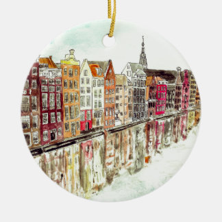 Adorno De Cerámica de Amsterdam