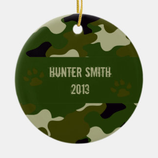 Adorno De Cerámica De camuflaje