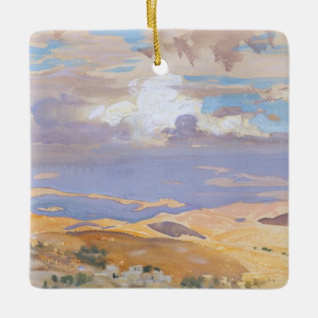 Adorno De Cerámica De Jerusalén (Anverso)