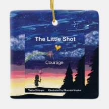 Adorno de cerámica de la portada del libro Little 