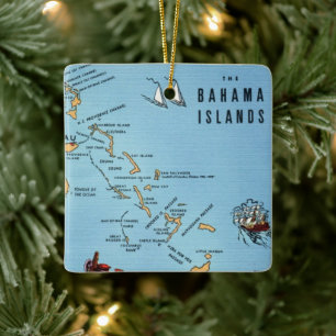 Adorno de cerámica de las Islas Bahamas