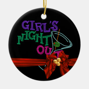 ADORNO DE CERÁMICA DE LOS CHICAS DE LA NOCHE REGALO DEL PERSONALIZADO