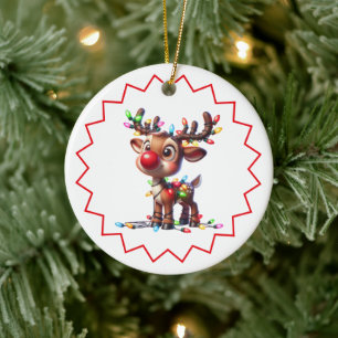 Adorno de Cerámica de Navidad