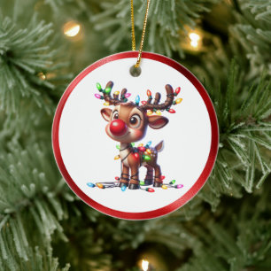 Adorno de Cerámica de Navidad