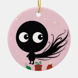 Adorno de Cerámica de Navidad Cometa