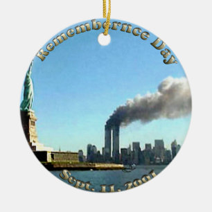 Adorno De Cerámica De sept. del día de la conmemoración el 911 11,