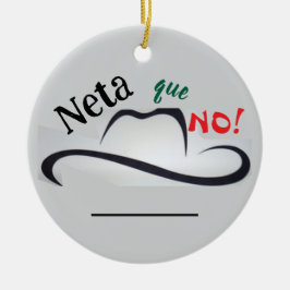 Adorno De Cerámica De Verdad Que No!