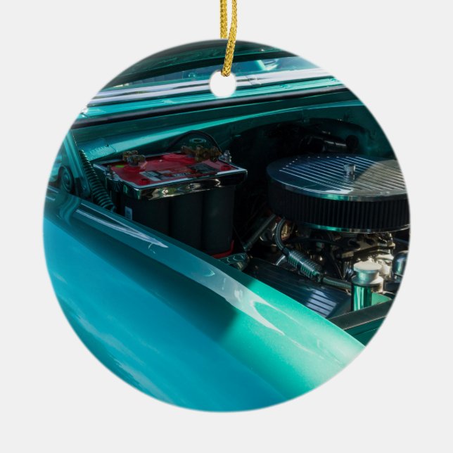 Adorno De Cerámica Debajo Del Capuchón (Frente)