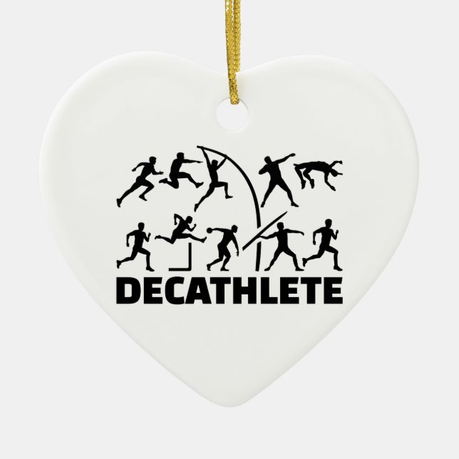 Adorno De Cerámica Decathlete (Frente)