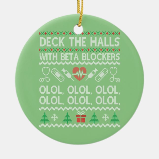 Adorno De Cerámica Deck Los Salones Con Blockers Beta OLOL (Frente)