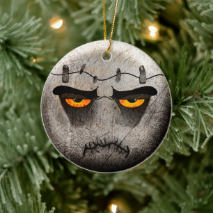 Adorno De Cerámica Décoration En Céramique Frankenmoji Vintage