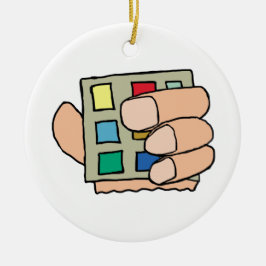 Adorno De Cerámica Dedo de grasa