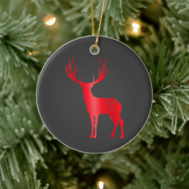 Adorno De Cerámica Deer Chalet Antlers Retro Stag Antlers Vintage