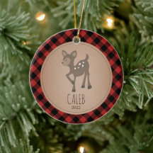Deer Plantado Baby Cub Primera Navidad