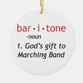 Adorno De Cerámica Definición de Baritone