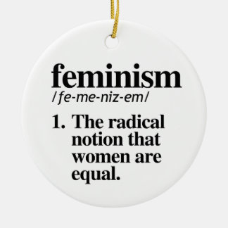 Adorno De Cerámica Definición de feminismo