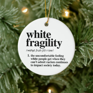 Adorno De Cerámica Definición de fragilidad blanca