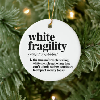 Adorno De Cerámica Definición de fragilidad blanca