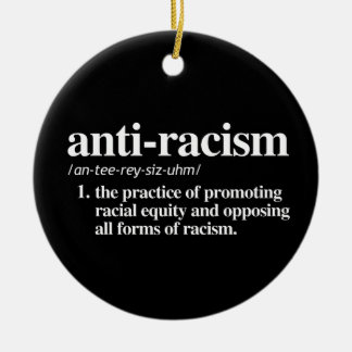 Adorno De Cerámica Definición de lucha contra el racismo