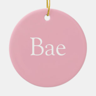 Adorno De Cerámica Definición de Pink Bae Esposa Novia
