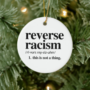 Adorno De Cerámica Definición de racismo inverso