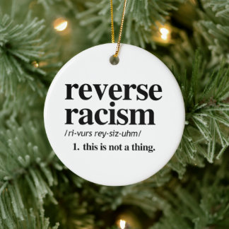 Adorno De Cerámica Definición de racismo inverso