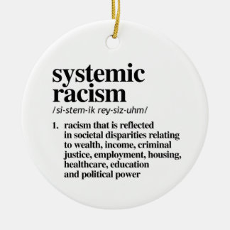 Adorno De Cerámica Definición de racismo sistémico