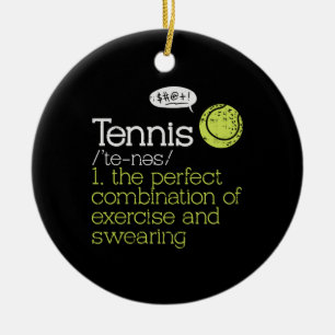 Adorno De Cerámica Definición de tenis