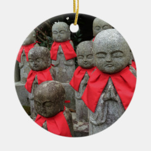 Adorno De Cerámica Deidad guardiana de niños al estilo japonés Japón