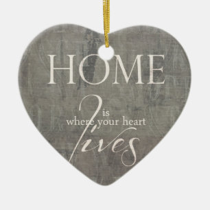 Adorno De Cerámica Dekoherz encantadora “sweet home "