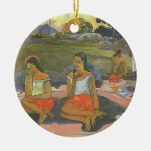 Adorno De Cerámica Deliciosa Somnolencia de Paul Gauguin, Arte Antigu