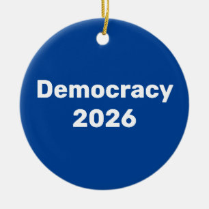 Adorno De Cerámica Democracia Elecciones de mitad de período de 2026