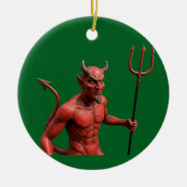 Adorno De Cerámica Demonio