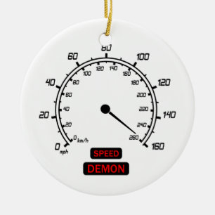 Adorno De Cerámica Demonio de velocidad