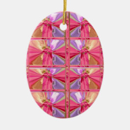 Adorno De Cerámica Demostración feliz del diamante del modelo de la