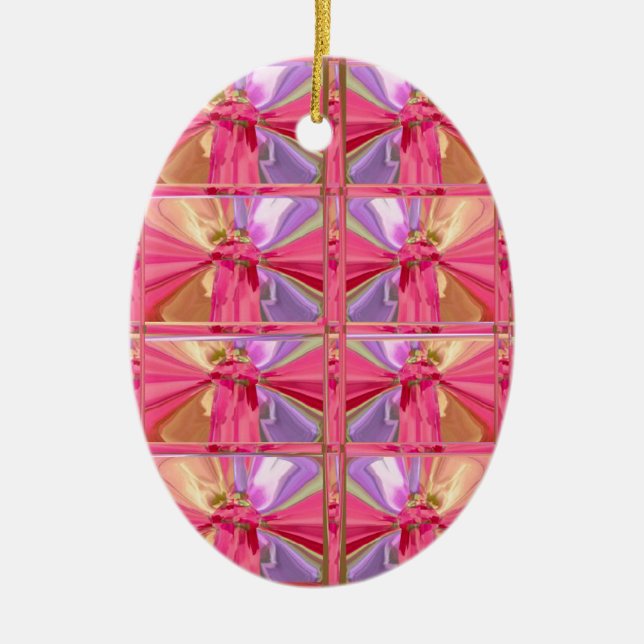 Adorno De Cerámica Demostración feliz del diamante del modelo de la (Frente)