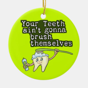 Adorno De Cerámica Dentista