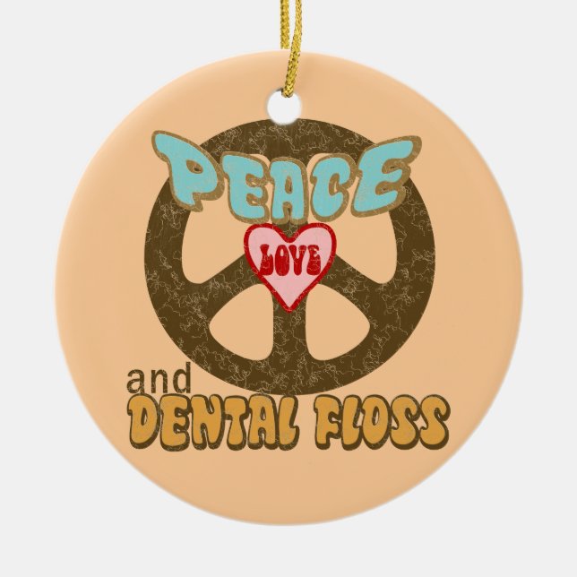 Adorno De Cerámica Dentista (Frente)