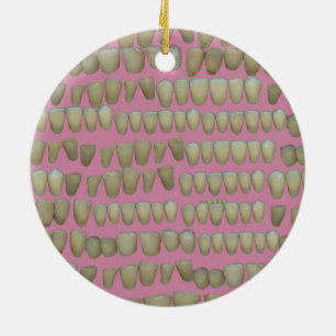 ADORNO DE CERÁMICA DENTISTRY DENTISTRY ORTHODONTICS ROTTEN DIETE BOCA