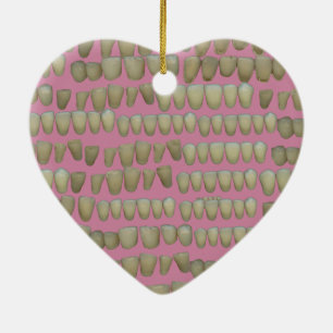 ADORNO DE CERÁMICA DENTISTRY DENTISTRY ORTHODONTICS ROTTEN DIETE BOCA