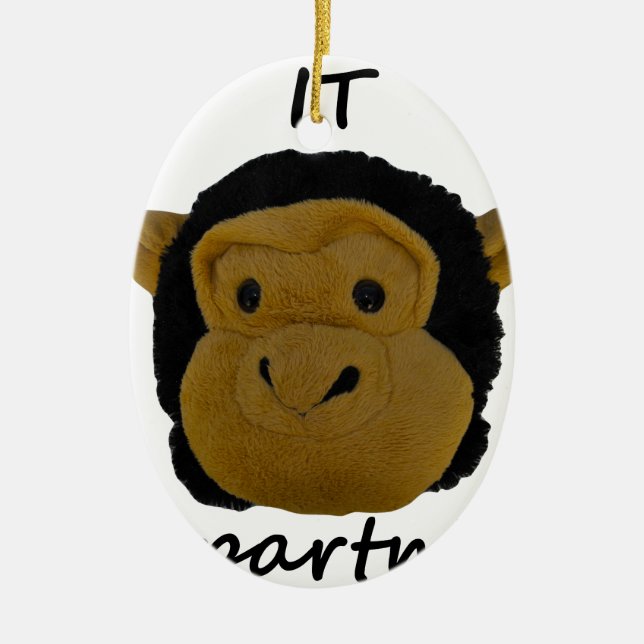 Adorno De Cerámica Departamento de TI (Frente)