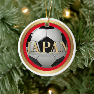 Adorno De Cerámica Deportes Pelota Fútbol Japón
