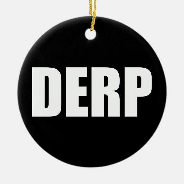 ADORNO DE CERÁMICA DERP (Frente)