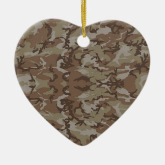 Adorno De Cerámica Desierto de camuflaje militar
